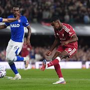 Alexander Isak i kvällens match. 