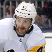 Adam Johnson under tiden i Pittsburgh Penguins