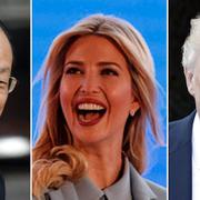 Jim Yong Kim, Ivanka Trump, Donald Trump.