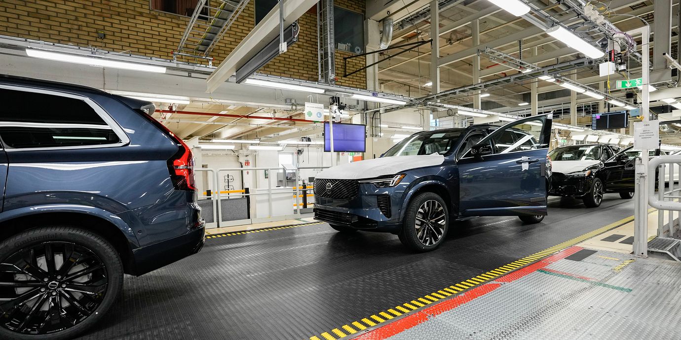 Volvo Cars fabrik i Torslanda.