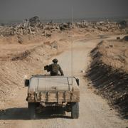 Israeliska styrkor i Shijaiya i Gaza stad.