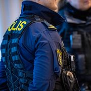 Arkivbild av poliser.
