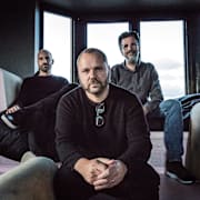 De tre grundarna av Soundtrack Your Brand - Joel Brosjö, Ola Sars och Andreas Liffgarden