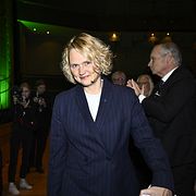 Anna-Karin Hatt (C), som avgående partiledare under Centerpartiets stämma i Karlstad 2025.