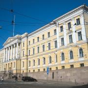 Statsrådsborgen i Helsingfors där statsministerns kansli finns.