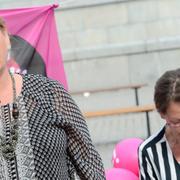 Soraya Post, toppnamn på FI:s EU-lista, samt talespersonen Gudrun Schyman