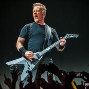 James Hetfield. Arkivbild.