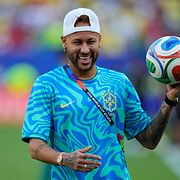 Neymar under gruppspelets första match mot Marocko.