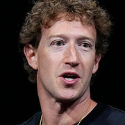 Metas vd Mark Zuckerberg och Nvidias vd Jensen Huang. Arkivbilder.