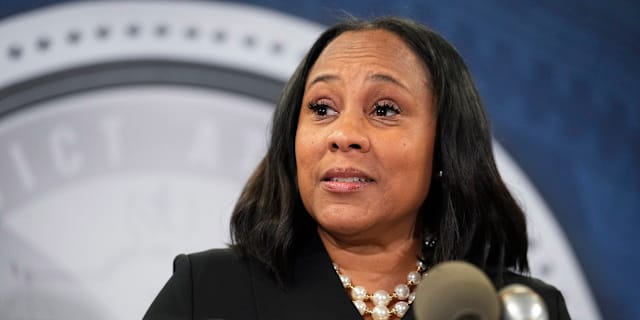 Arkivbild. Delstatsåklagare Fani Willis.  John Bazemore / AP