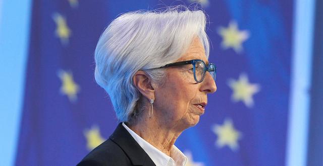 Arkivbild: Christine Lagarde, ECB-chef.  Daniel Roland / AP