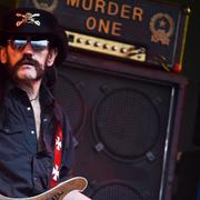 "Lemmy" Kilmister på Glastonburyfestivalen i somras