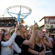 Publik när Nelly Furtado spelade på Gröna Lund på fredagskvällen. 