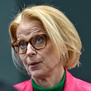 Finansminister Elisabeth Svantesson (M).