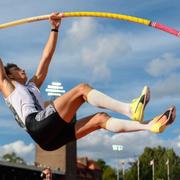 Duplantis i söndagens Diamond League.