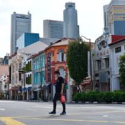 Arkivbild från Singapore.
