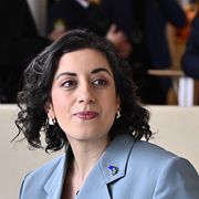 Liberalernas partiledare Simona Mohamsson (L) och Sverigedemokraternas Jimmie Åkesson (SD).