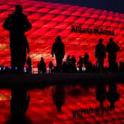 Allianz Arena i München fick oväntad uppmärskamhet i Australien.