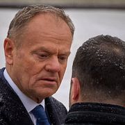 Tusk och Zelenskyj.