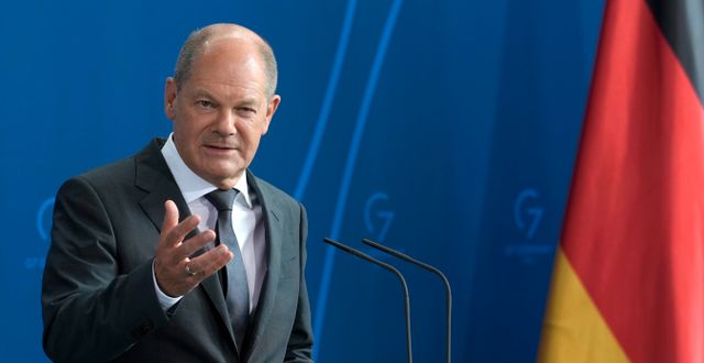 Tysklands förbundskansler Olaf Scholz.  Markus Schreiber / AP