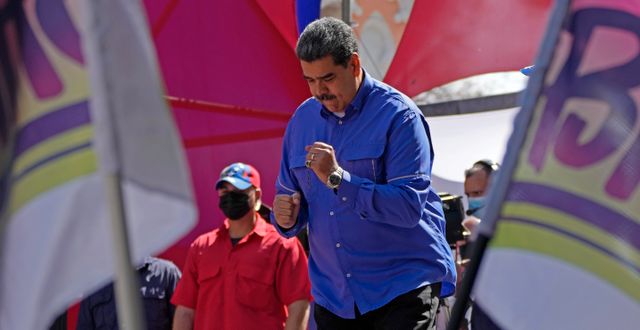 Venezuelas president Nicolas Maduro.  Ariana Cubillos / AP