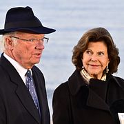 Kung Carl Gustaf och drottning Silvia.