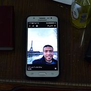 Den misstänkte mannen Abdallah al-Hamahmy skickade en bild på sig själv från Paris till sin pappa.
