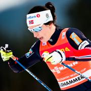 Marit Björgen i norska Lillehammer 3 december.