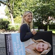 Alice Landerholm i Strängnäs, 9 augusti.