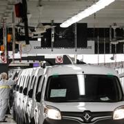 Renaults fabrik i Maubeuge i Frankrike. 