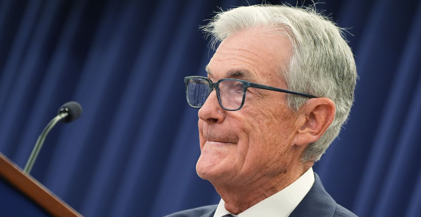 Federal reserve-chefen Jerome Powell.