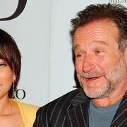 Robin Williams med sin dotter Zelda