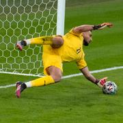 Donnarumma under EM-matchen mot Spanien.