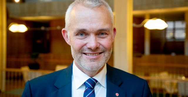 Jonas Attenius (S), kommunstyrelsens nya ordförande i Göteborg. ADAM IHSE / TT