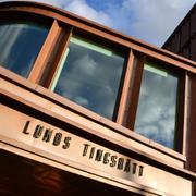 Tingsrätten i Lund där kvinnan ställts inför rätta.