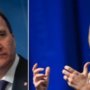 Ebba Busch Thor (KD) sågade statsminister Stefan Löfven (S) under linjetalet i Västerås.
