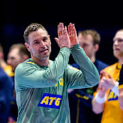 Andreas Palicka under det pågående europamästerskapet. 