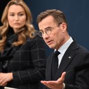 Statsminister Ulf Kristersson (M) och energiminister Ebba Busch (KD) 