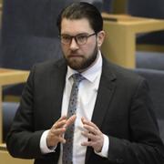 Jimme Åkesson (SD). 