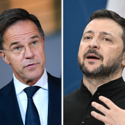 Rutte/Zelenskyj/Macron.