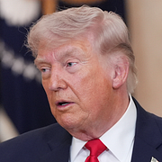 AFD-ledaren Alice Weidel och USA:s president Donald Trump.