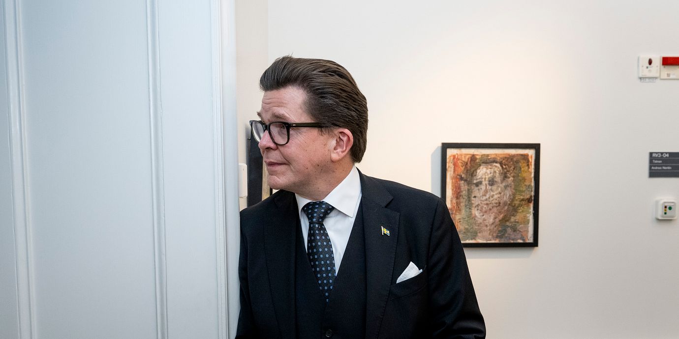 Riksdagens talman Andreas Norlén.