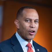 Demokraternas minoritetsledare i representanthuset, Hakeem Jeffries.
