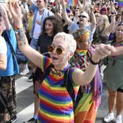 Bild från Stockholm Pride 2023. 