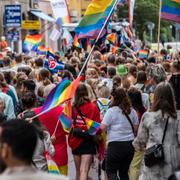 Pridetåg i Malmö tidigare i år