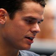 Milos Raonic talar om skjutningen