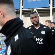 Leicester Citys kapten Wes Morgan. 