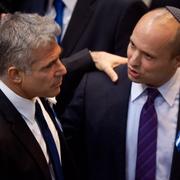 Lapid och Bennett. 