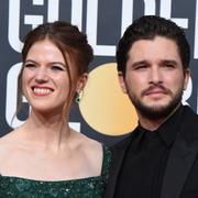 Rose Leslie och Kit Harington.