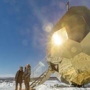 Designbastun Solar Egg flyttar till Icehotel i mars.